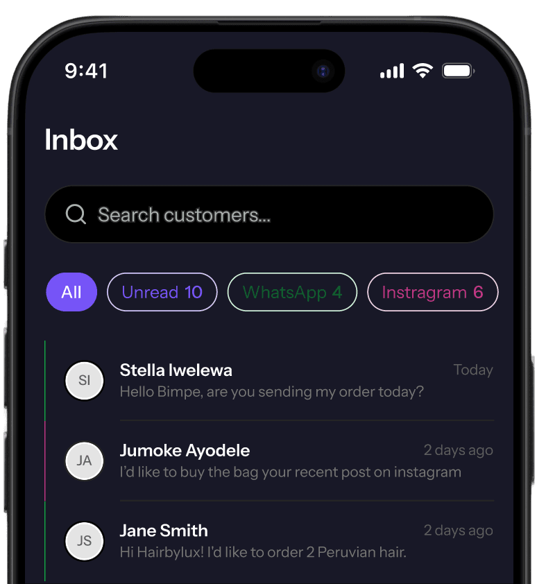 Meerakl inbox mockup